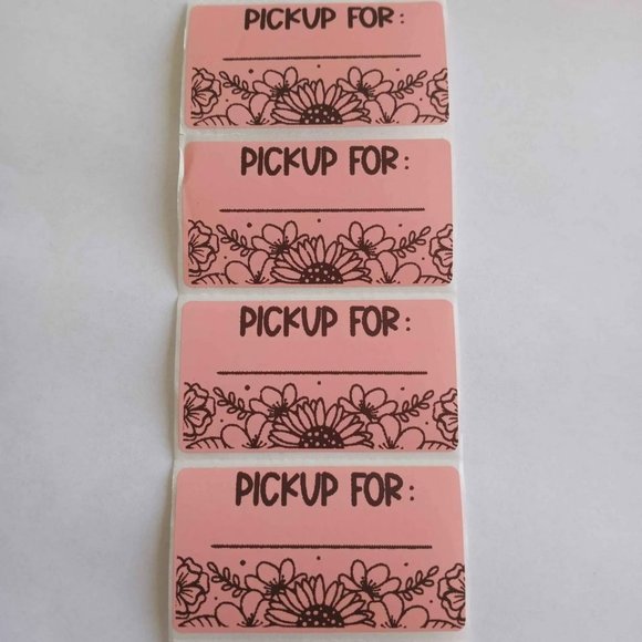 π100 Pickup For- Shipping Labels Thermal Packaging Stickers 2.25"x1.25"π - Picture 1 of 7